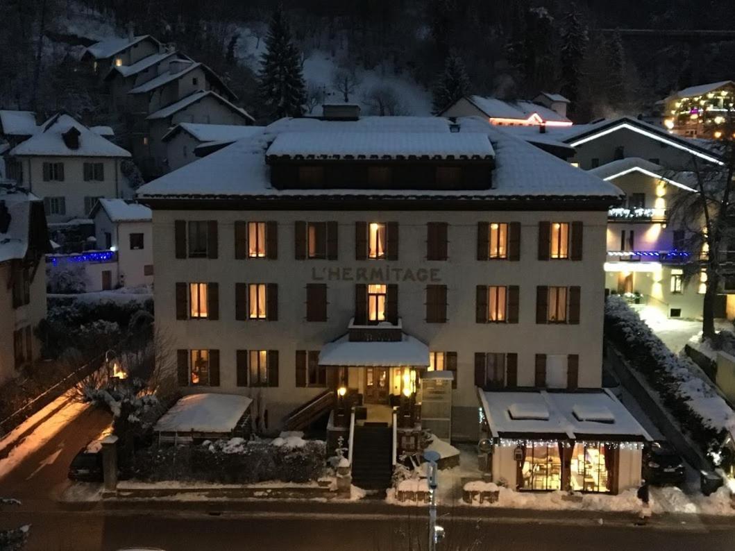 L'Hermitage Hotel Brides-les-Bains Bagian luar foto